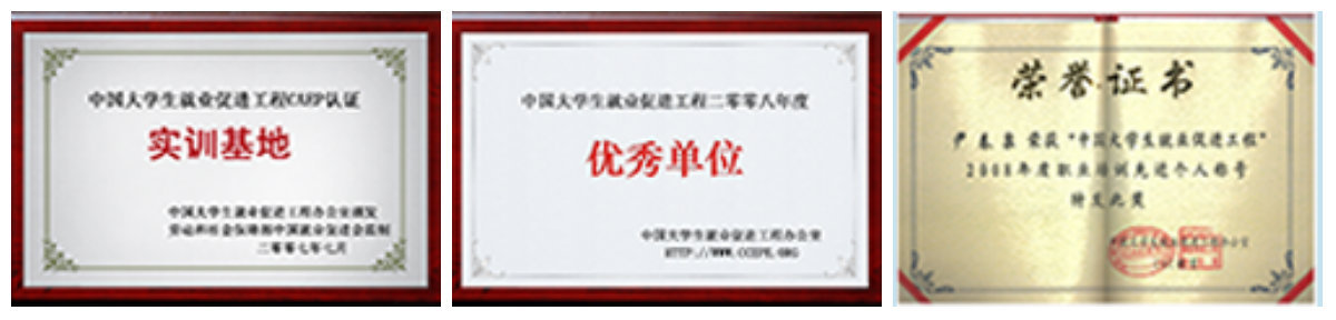 上海泉威荣誉证书