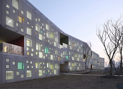 中国上海嘉定新城实验幼儿园建筑外观