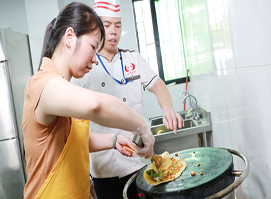 东莞煌旗煎饼果子 基础实操