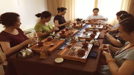 南京敬和然茶艺师培训教学环境