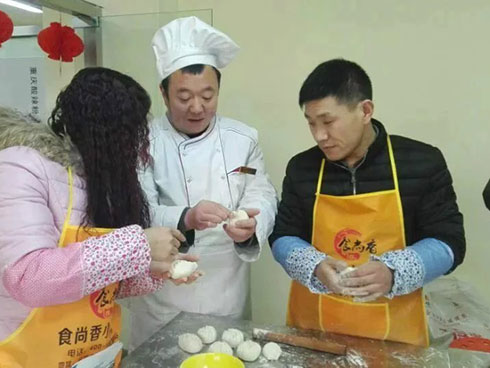 上海食尚香教学现场