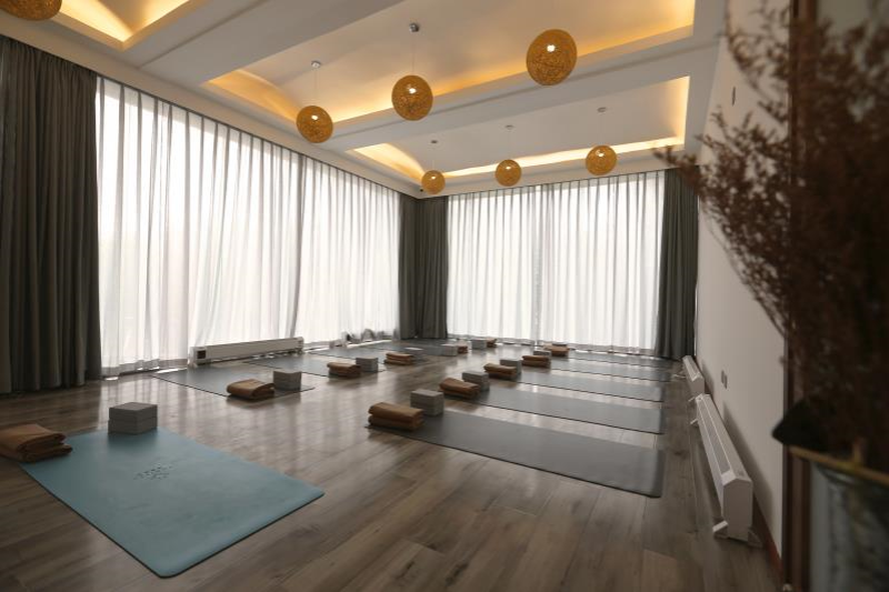 北京诵喜瑜伽学校环境 瑜伽教室