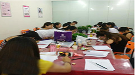 上海尔馨国际纹绣彩妆培训学校环境