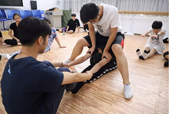 深圳六艺传媒培训学校-学员锻炼