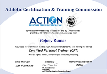 ACTION-CPT国际私教认证