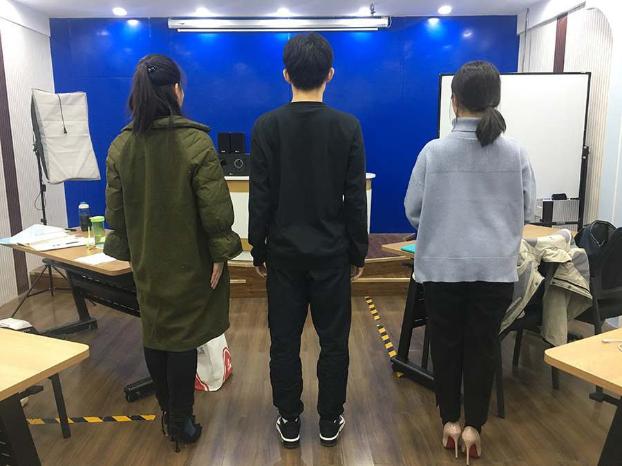 播音課程教學情景