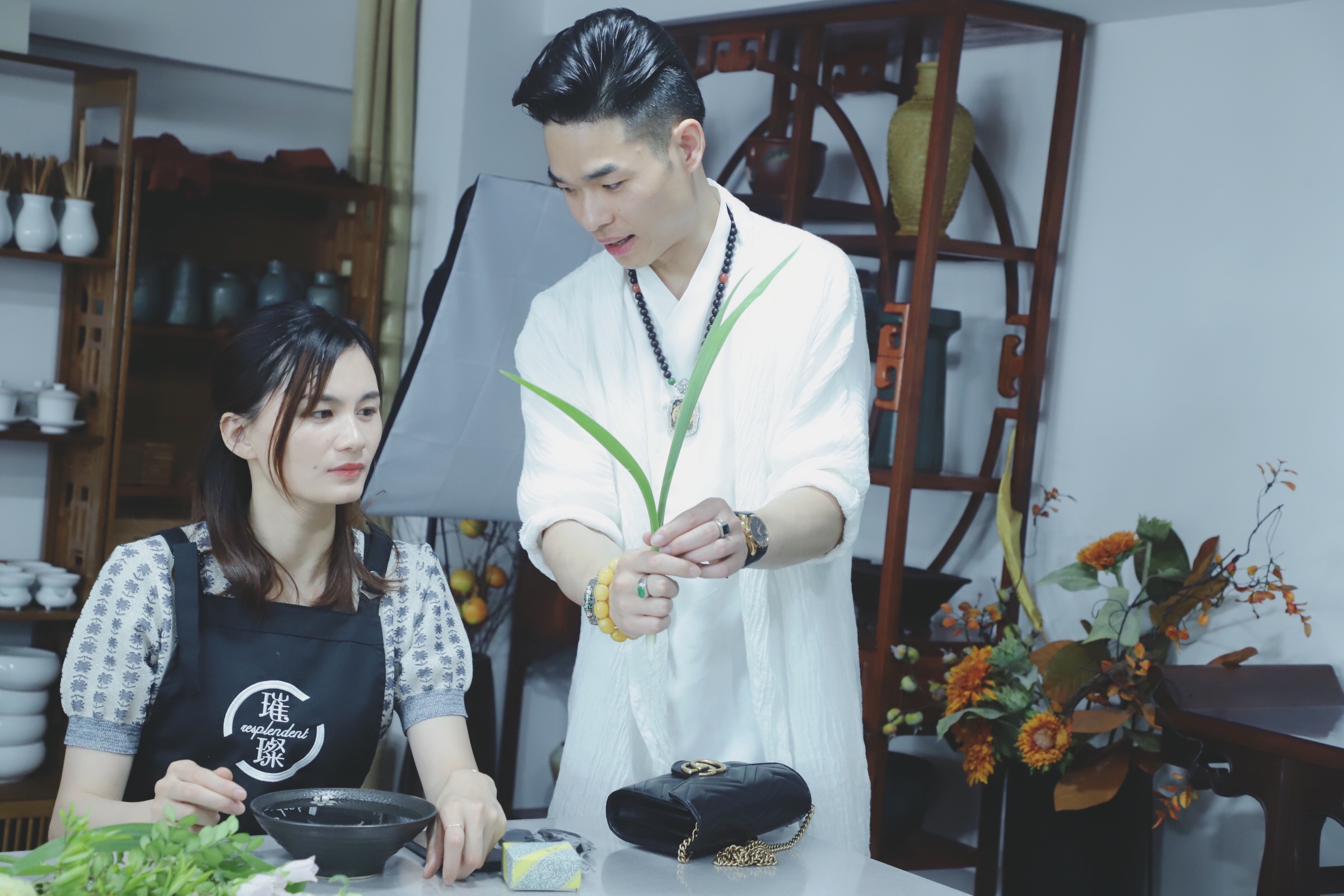 花藝學習現場