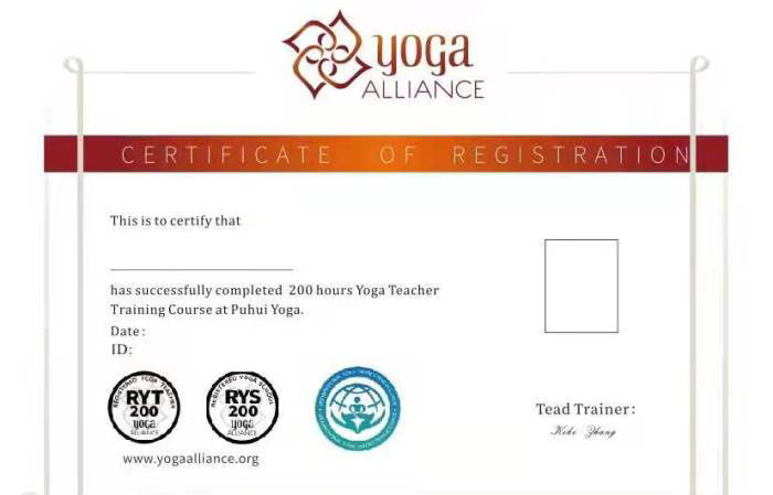 金珠高级瑜伽教练资格认证