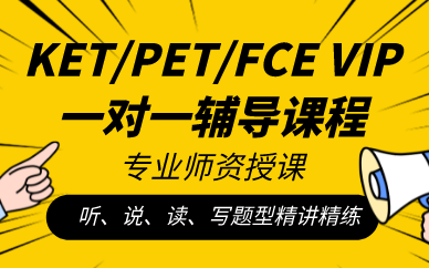 天津KET/PET/FCE VIP一对一辅导课程