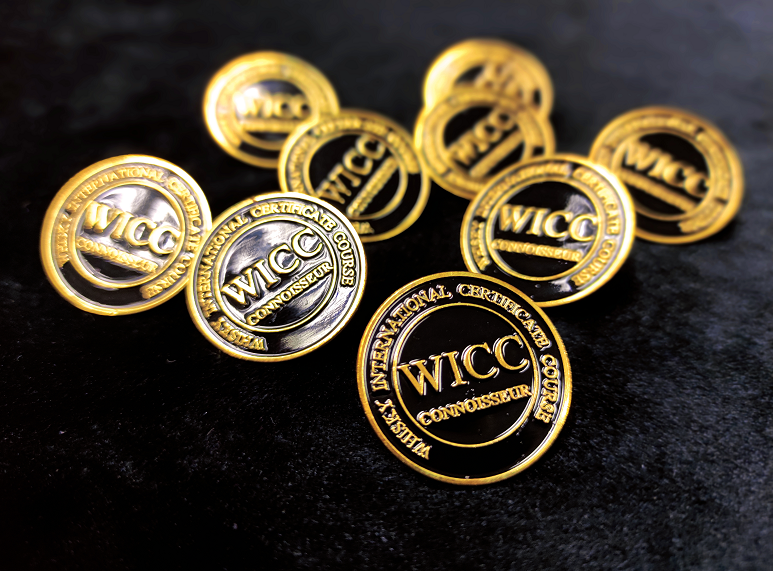《WICC 威士忌国际鉴赏家认证课程》徽章