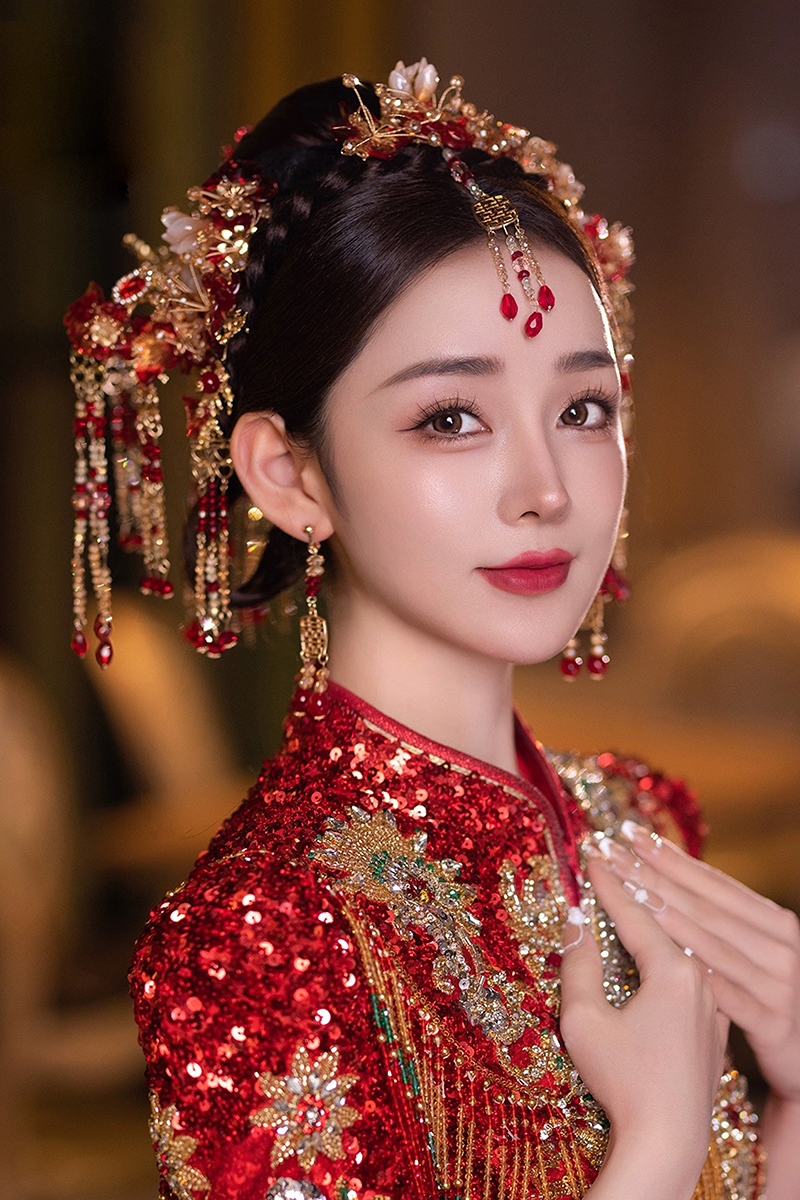 中式新娘妆