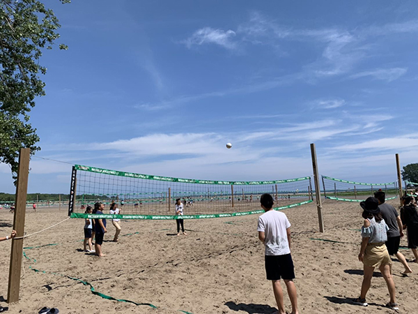 户外活动-沙滩排球