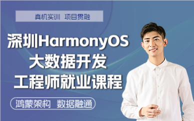 深圳HarmonyOS大数据开发工程师就业课程