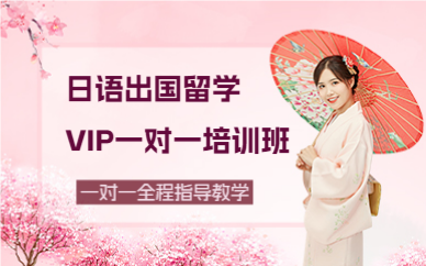深圳日语出国留学VIP一对一培训班