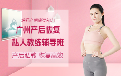 广州产后恢复私人教练辅导班